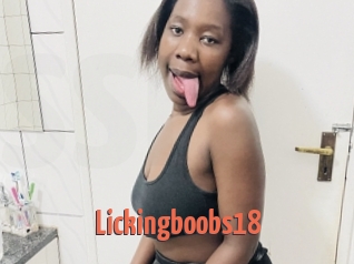 Lickingboobs18